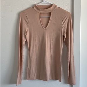 Hollister Long Sleeve, Choker Neck
